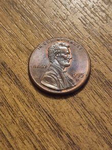 1995 D Lincoln Cent Error Coin