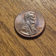 1995 D Lincoln Cent Error Coin