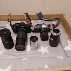Vintage Camera & Lens Joblot (Untested)
