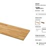 IKEA KARLBY Beech Worktop 246cm - 110 euro Image 2