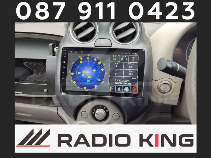 Premium Carplay Nissan Micra Android Auto Stereo