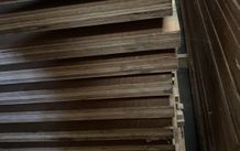 25mm water stained plywood
