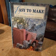 vintage craft book  Pretty Things Easy to Make  by Hilary More.
