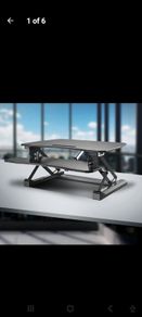 sit stand desk topper