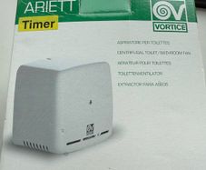 Vortice 11976 ARIETT T Centrifugal Extractor Fan with Timer