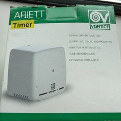 Vortice 11976 ARIETT T Centrifugal Extractor Fan with Timer