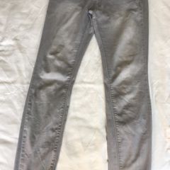 Grey stretchy skinny jeans