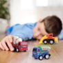 12 PCS Construction Toy Pull Back Digger Mini Vehicles Excavator Bulldozer Truck Toy For Kids Boy Girl Toddlers Party Favor Cake Decorations birthday gift Image 5