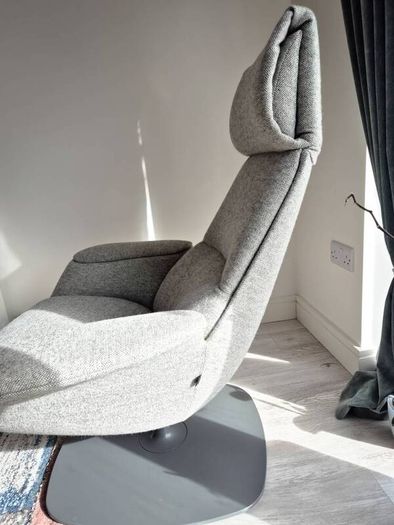 Authentic Coalesse Massaud Lounge Chair & Storage Ottoman (Designer)