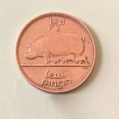 Ha'penny. From 1964. Free Post
