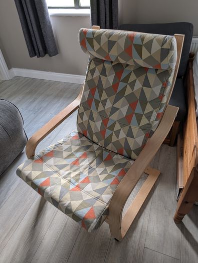 2 Ikea Poang Armchairs