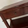 Premium Vintage 2 Drawer Console Table Image 3