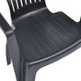 Stackable Garden Chairs 45 pcs Plastic Anthracite Image 8