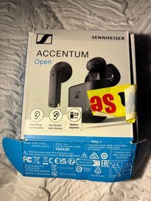 Sennheiser ACCENTUM Open Wireless Earbuds| Black