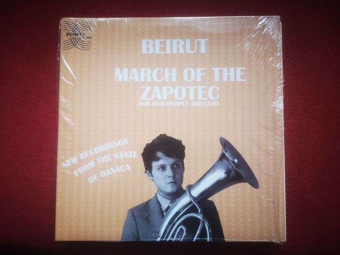 Beirut - March Of The Zapotec Indie Alt LP shrink