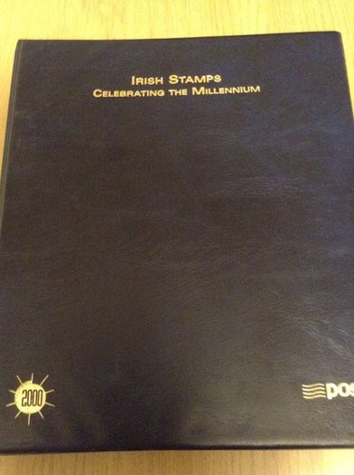 An Post Millennium 2000 complete collection in Millennium Album binder