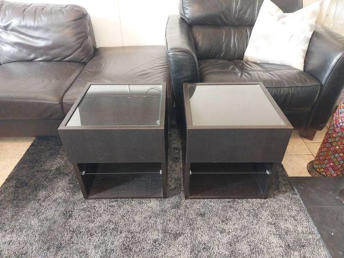 pair of side tables