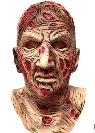 Freddie Krueger Nightmare on Elm street latex mask.