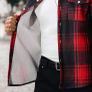 Plaid long sleeve shirt Image 6