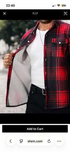 Plaid long sleeve shirt