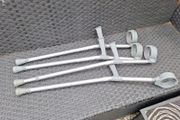 2 sets of crutches