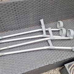2 sets of crutches