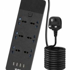 Universal Extension Lead with USB Ports