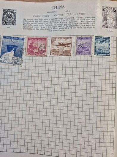 Stamps of the world stanley gibbson album