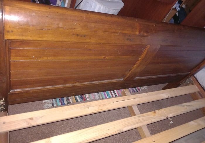 King bed and mattress - can deliver locally