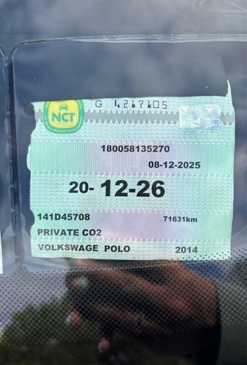 Deposit Taken Vw Polo 1.2l Tsi Automatic 87km