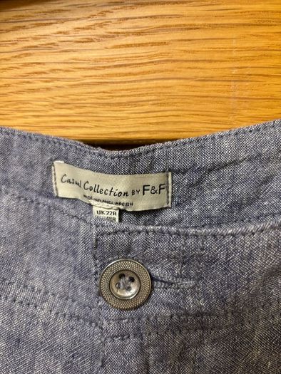 linen pants size 22R