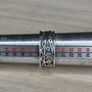 Vintage Sterling Silver Patterned Band Ring Image 4