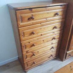Sold Pine Chest of Drawers