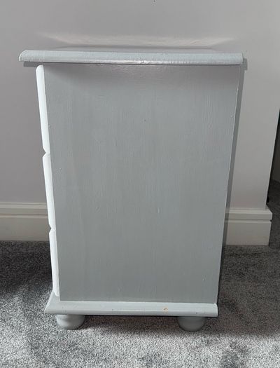 Solid Wood 3 Drawer Bedside Locker