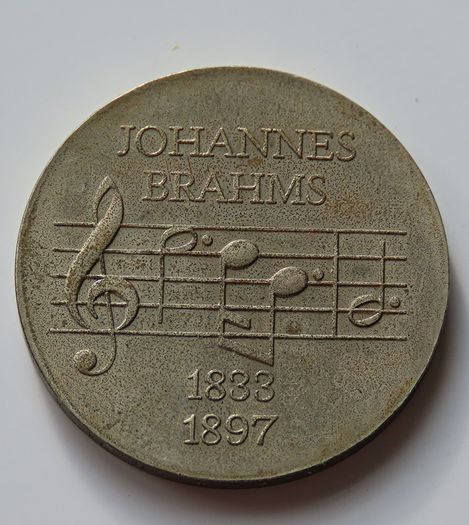 Brahms rare 5 Mark 1972 East Germany DDR