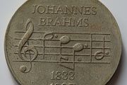 Brahms rare 5 Mark 1972 East Germany DDR