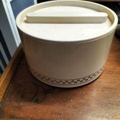 Vintage Cake and biscuit storage