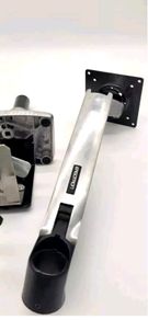 Ergotron LX Desktop polished alloy monitor stand