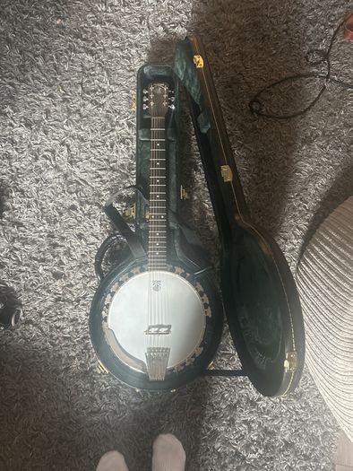 deering boston 6 string banjo