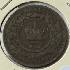 Nova Scotia 1861 Cent Canada