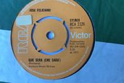 Jose Feliciano vinyl single - Que Sera Sera