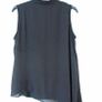 Joseph Ribkoff black chiffon asymmetrical top size S RRP190 Image 8