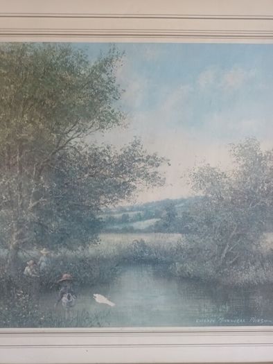 Vintage Gilt Framed Print by Maxwell Parson