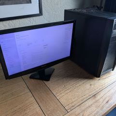1080p Gaming PC and  24inMonitor  GTX 1070  2.1 spund system Fresh Windows fortnite, roblox, Minecraft