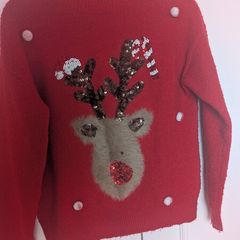 Christmas jumper girl