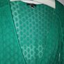Green Cardigan Elegant lace pattern Size Small Image 9