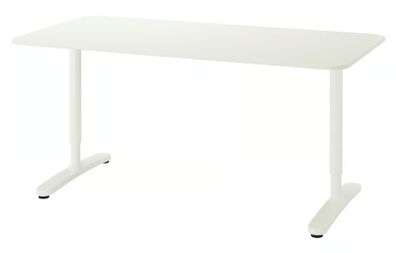 Office Desk, white, 160x80 cm