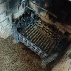 Antique Fire Basket