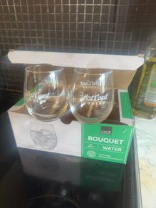 6 west coast cooler glasses