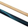 NEW SALE | Burner II 2 piece Pool Cue Maple 10mm Tip Black Full Size 57" / 142cm Image 2